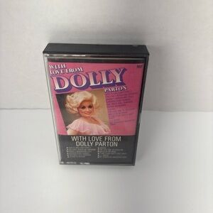 Dolly Parton 'With Love From Dolly' Cassette - Black and Pink